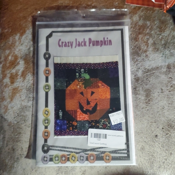 Other - Crazy Jack Pumpkin Quilt Pattern